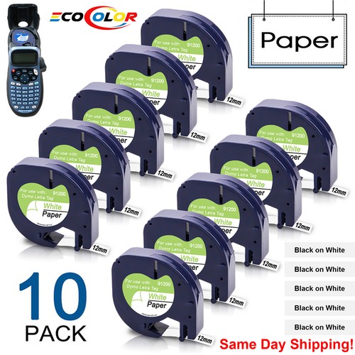 10pk dymo letratag - 10pk, refill