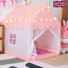Children Kids Play Tent Fairy Princess Girls Boys Hexagon Playhouse House New UK