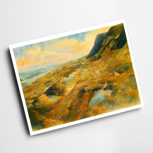 Print rocks watchet - rocks,