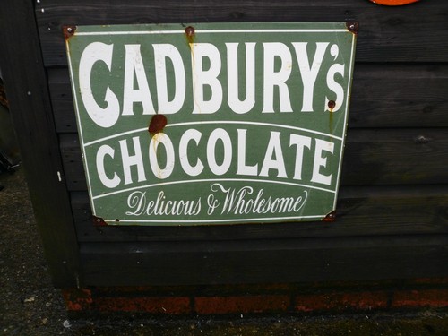 Enamel sign cadbury s - sign, ,cadbury's