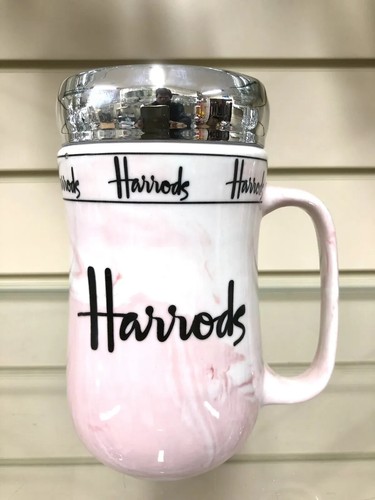 Harrods travel mug - travel, lid