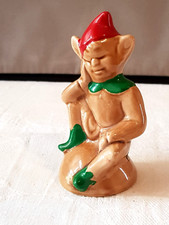 miniature bottle pixie vintage empty mead cornish imp ceramic Mclech cornish