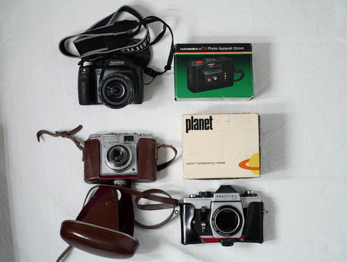 Joblot fuji praktica - joblot,