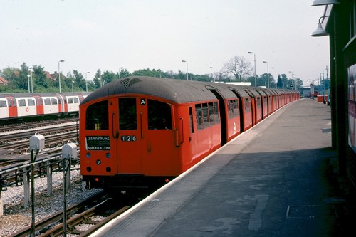 London underground stock - underground,