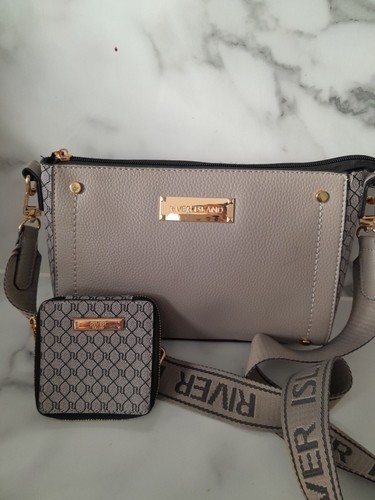 River island grey monogram - island,