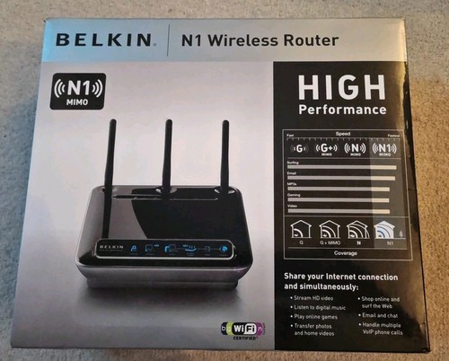 Belkin wireless router high - belkin, n1