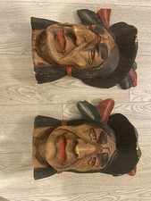 Vintage HandCarved Wooden