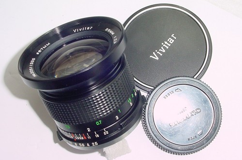 Vivitar 28mm auto wide - vivitar, f/2.5