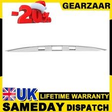 REAR CHROME TAILGATE BOOT