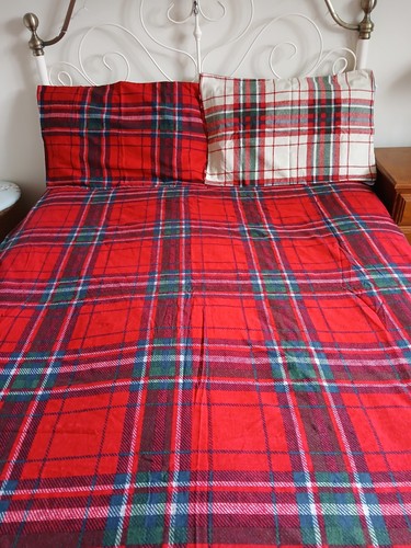Primark red tartan - red, reversible
