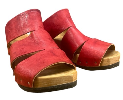 Cydwoq anchor sandals red - cydwoq,