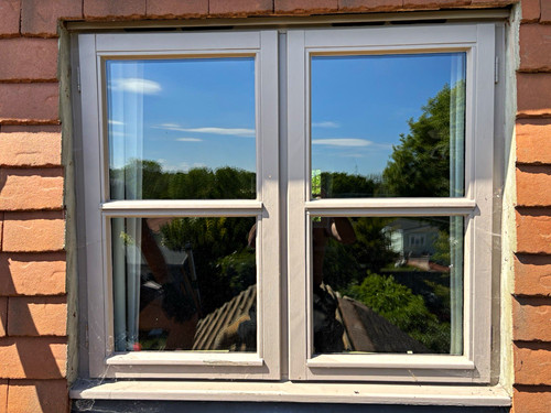 Wooden double glazed window