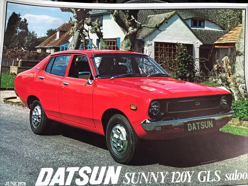 The datsun sunny - datsun, gls