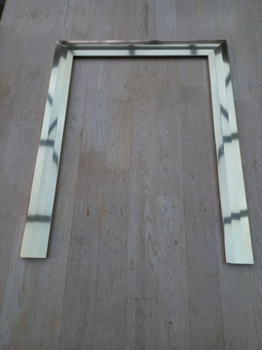 Metal fire surround used - metal,