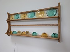 Vintage Ercol Plate Rack- ELM-