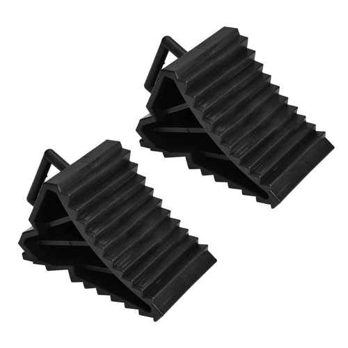 Pair wheel chocks solid - pair,