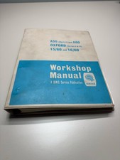 A55 (Mark II), A60 OXFORD (Series V & VI), 15/60 and 16/60 Service Manual