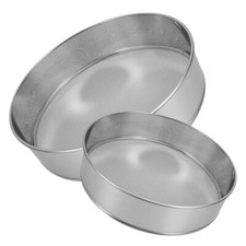 2 Pcs Flour Straining Sieve