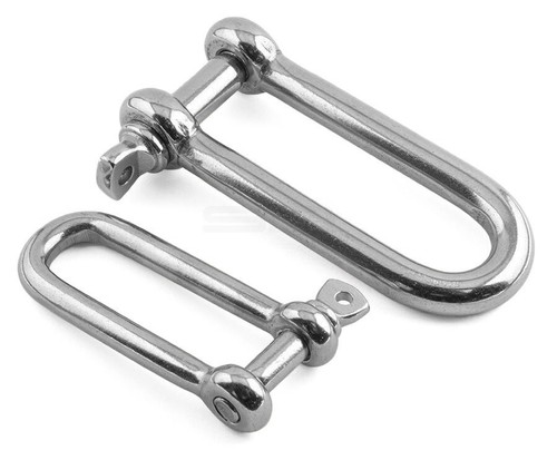 Shackles dee flat twisted - flat,