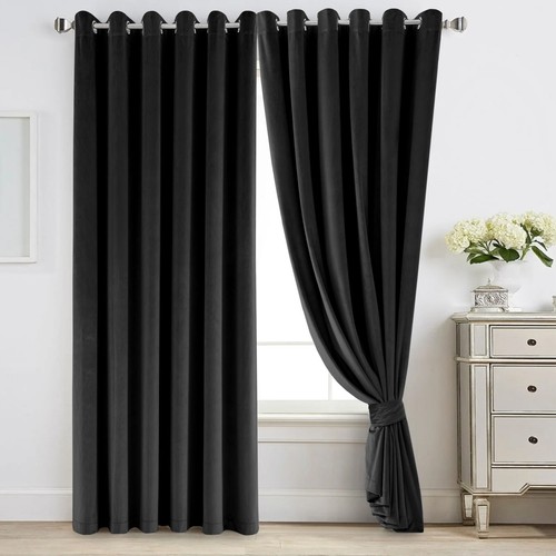 Luxury velvet curtains thick - luxury,