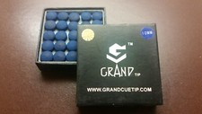 Grand Cue Tips for Snooker or Pool - 10mm SOFT & MEDIUM