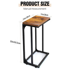 Narrow Side Table Slim Bedside