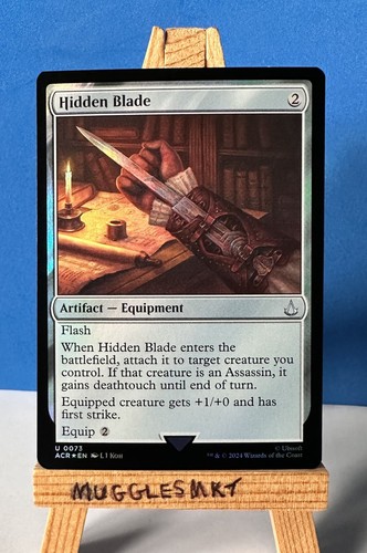 Hidden blade foil - -, *foil*