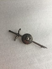 Brooch celtic Vintage Scottish shield Alexander Ritchie Robert Allison  1940s