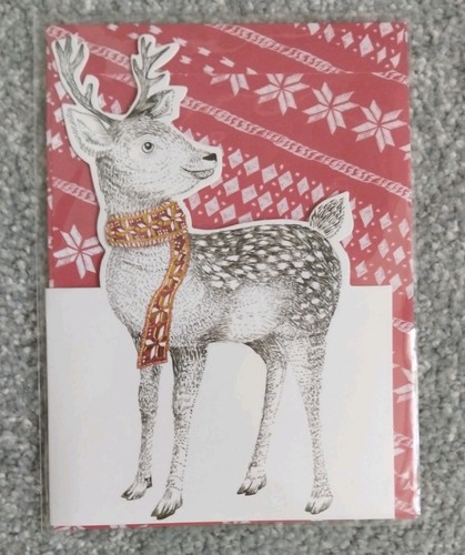 Reindeer christmas card - reindeer,
