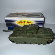 Vintage Dinky Supertoys 651 Centurion Tank Military Meccano Original Box