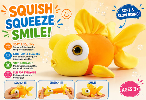 Goldfish fish stuffed - fish,