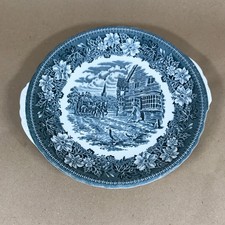 Vintage Eared Plate Royal