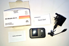 Huawei E5372 4G Mobile WIFI 150Mbps MIFI with charger and cable, Three 3 network