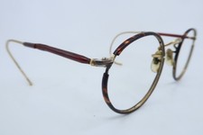 Vintage gold filled eyeglasses frames Algha 12KT coil sides made in England