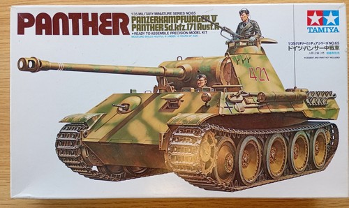 Tamiya german panther tank - tamiya,