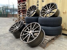 NEW 18" TURISMO ALLOYS Alloy Wheels & Tyres BMW 1 2 3 4 5 6 7 SERIES XT4 BRONZE