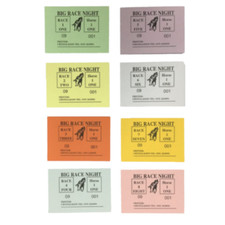 RACE NIGHT BETTING TICKETS 100