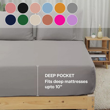 Extra Deep Fitted Sheet 25cm
