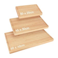 1x Wooden Butchers Block