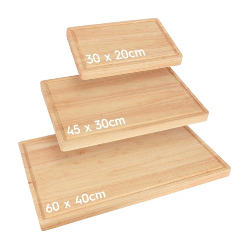Wooden butchers block - 1x,