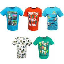 new boys Ex store Minecraft t-shirt / top. 4-12yrs.