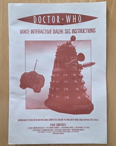 Dalek inch interactive - 18,