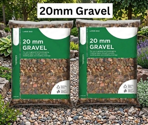 20mm pea decorative gravel - 20mm,