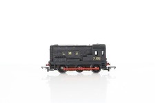 Hornby OO Gauge 0-6-0 LMS Black "7120" "7076" Diesel Shunter Locomotive