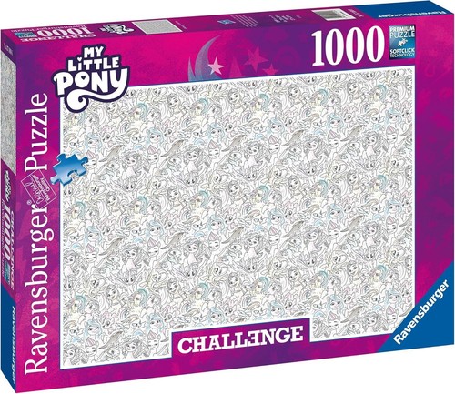 Little pony puzzle - my, 1000