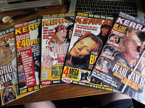 Kerrang magazine bundle 5 - kerrang, of