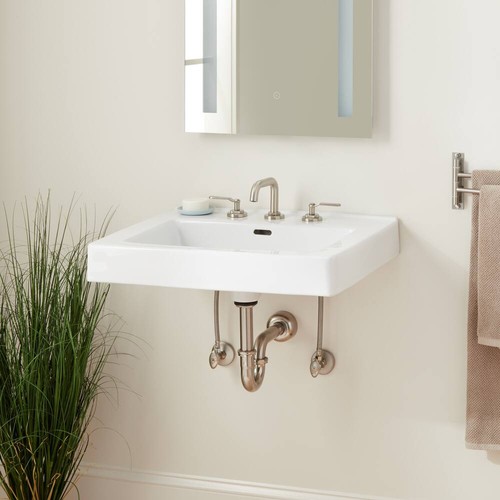 Modern porcelain sink - porcelain,