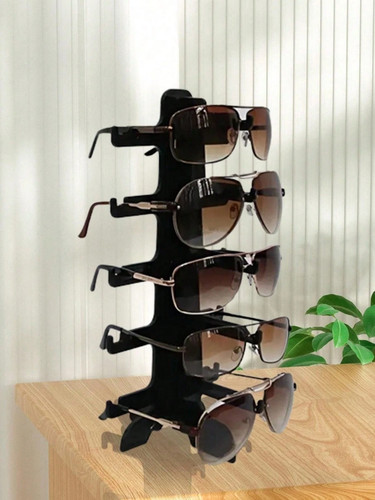 Black sunglasses stand - black,