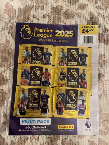 Panini sticker packets - panini,