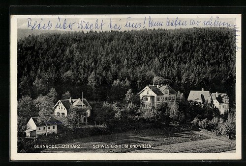 Postcard gernrode eastern - postcard, of